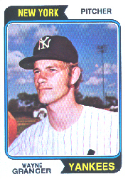 1974 Topps Baseball Cards      644     Wayne Granger